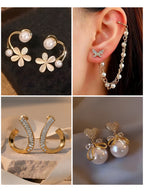 16 Pair Earring Set for Girls, with Folding Jewelry Box Organizer