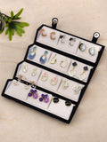 12 Pair Earring Set for Women, with Folding Jewelry Box Organizer