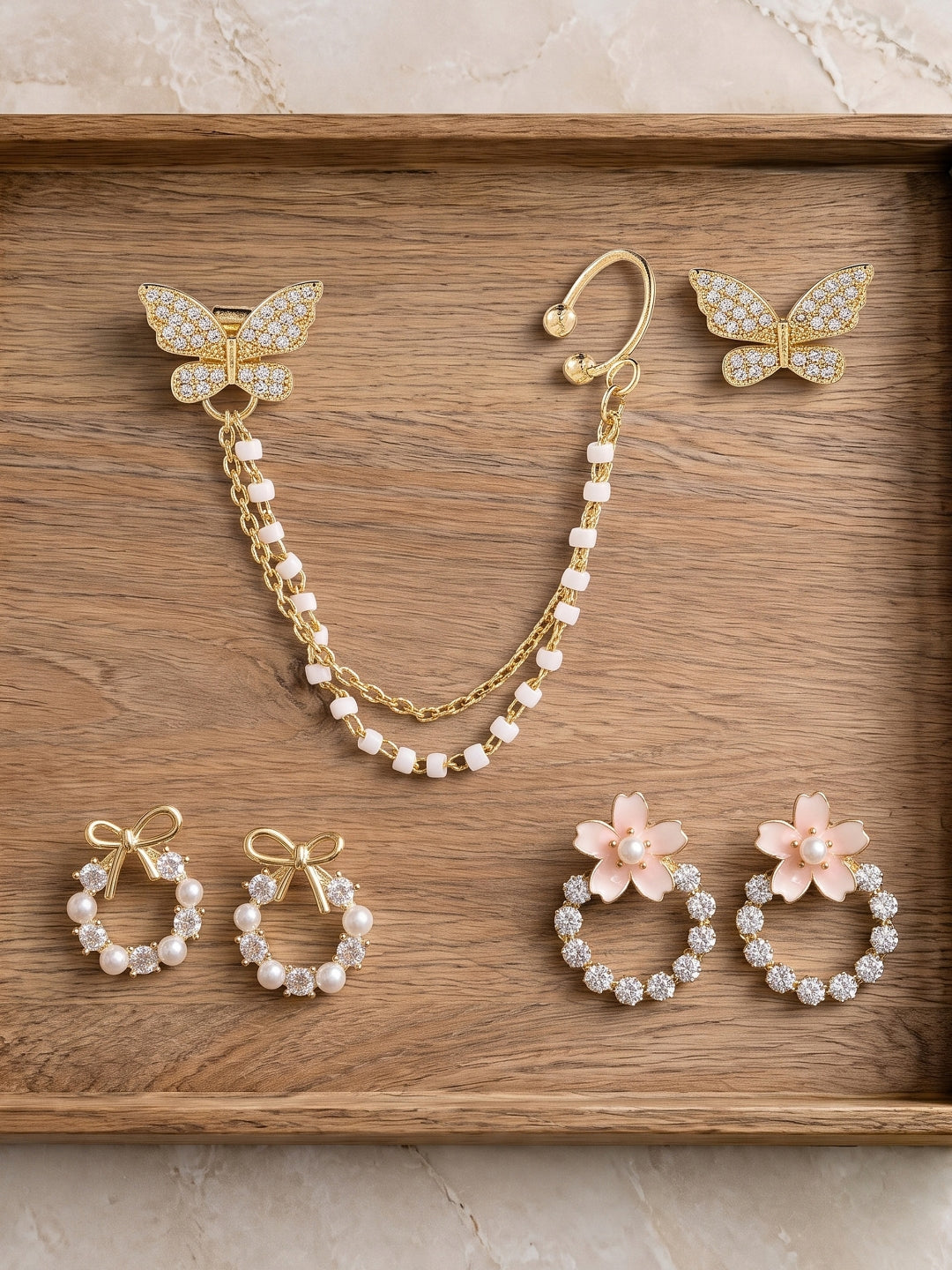 Butterfly Pearl Trio