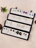 16 Pair Earring Set for Girls, with Folding Jewelry Box Organizer